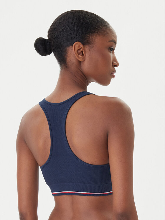 Tommy Hilfiger Tommy Hilfiger Krūšturis-tops UW0UW06061 Tumši zils