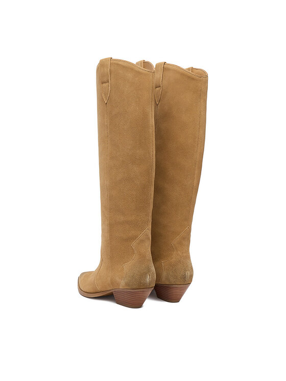 Badura Badura Stivali texani EO-V365-206 Beige