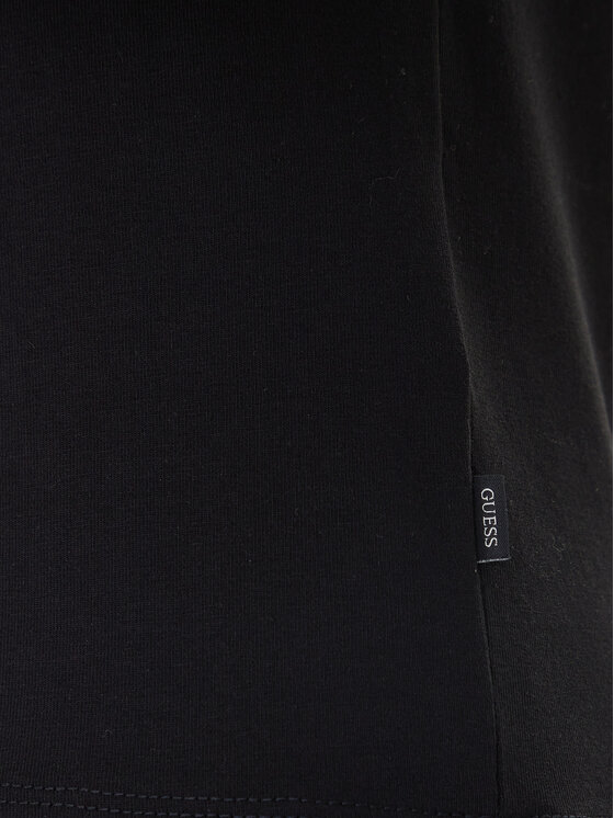 Guess Jeans Guess Jeans T-Shirt 180328 Μαύρο Classic Fit