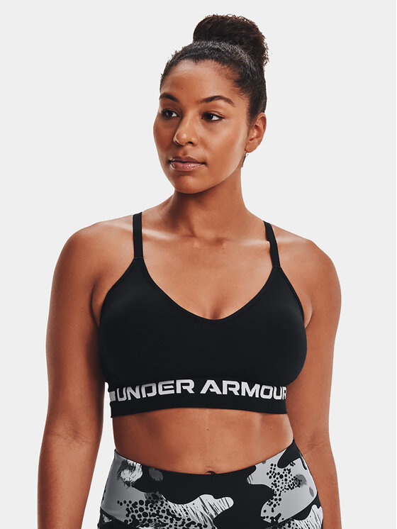 Under Armour Under Armour Sutien sport Ua Seamless Low Long Bra 1357719-001 Negru Compression Fit