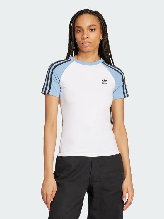 adidas adidas T-Shirt 139481 Biały Slim Fit
