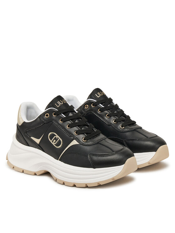 Liu Jo Liu Jo Sneakersy Eva 02 BA5065 P0102 Czarny