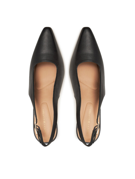 Tommy Hilfiger Tommy Hilfiger Lodičky Squared Toe FW0FW08636 Černá