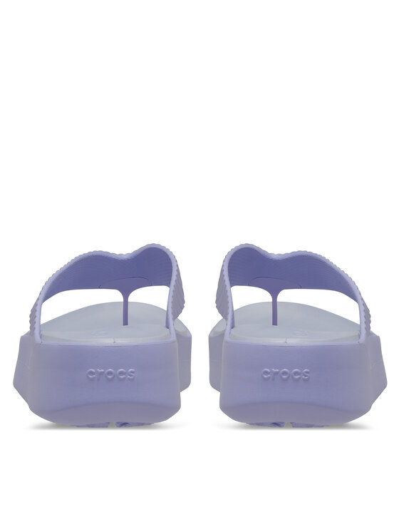 Crocs Crocs Σαγιονάρες Getaway Groove Platform Flip 210700 Μωβ