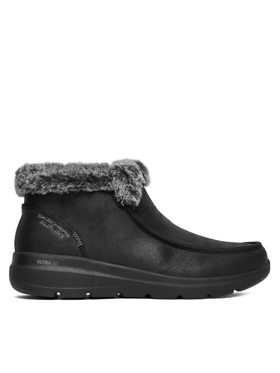 Skechers Skechers Botine Glacial Ultra 144221/BBK Negru