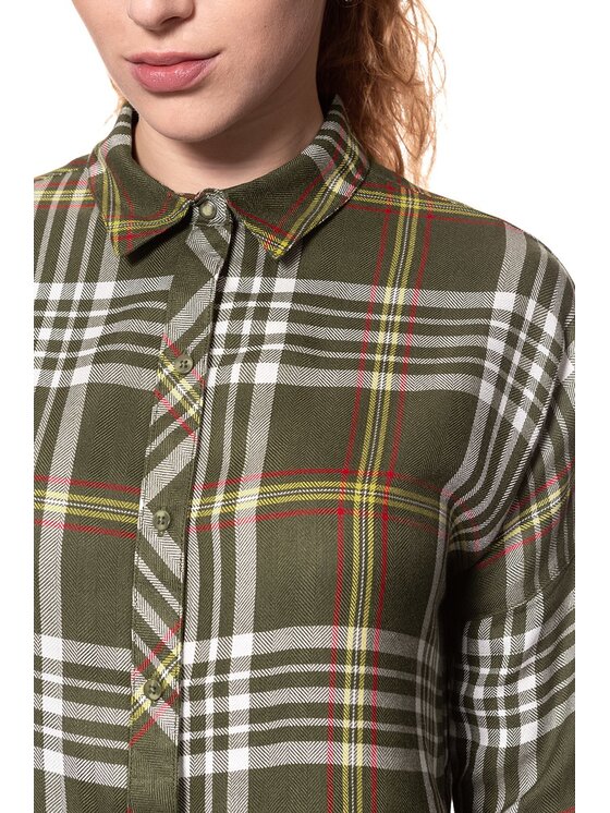 Wrangler Wrangler Camicia LOOSE SHIRT Rosso Loose Fit