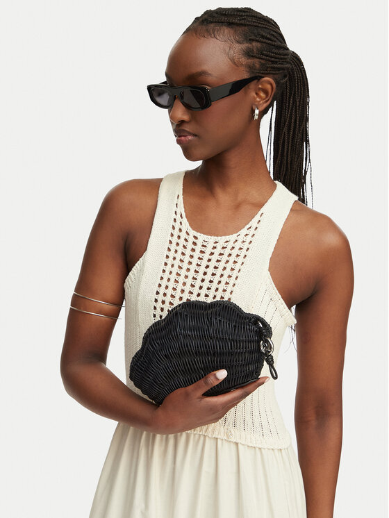 MICHAEL Michael Kors Geantă Shelly 30S6S16C5W Negru