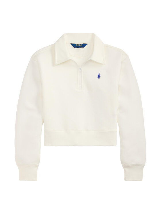Polo Ralph Lauren Polo Ralph Lauren Mikina 313A96083003 Bílá Boxy Fit