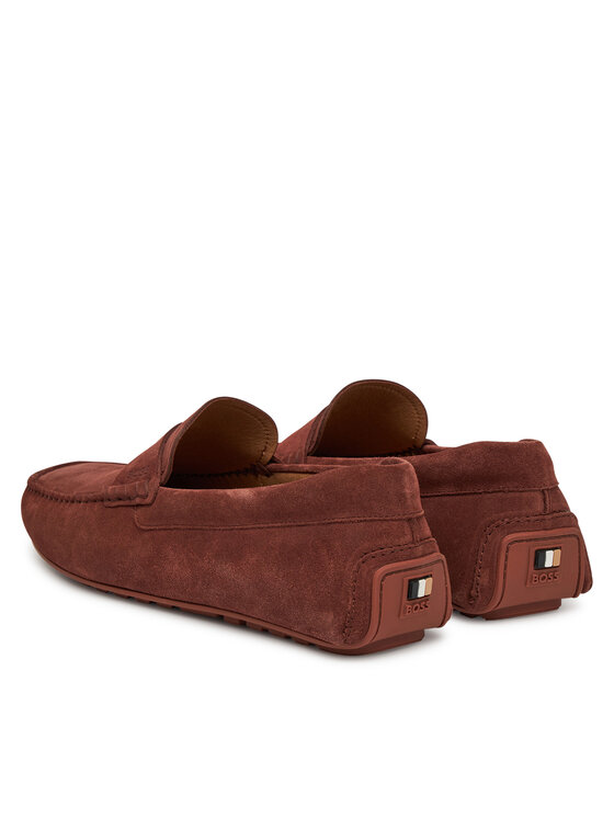 BOSS BOSS Mokasini Noel_Mocc_sdpeb 50541750 Bordo rdeča