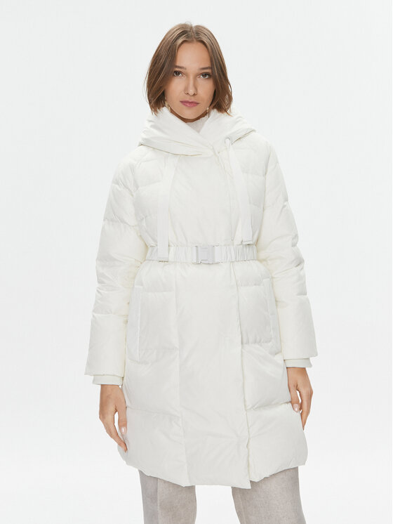 MAX&Co. MAX&Co. Pehelykabát Nibbio 74940323 Fehér Regular Fit