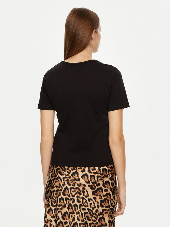 Brave Soul Brave Soul T-shirt LTS-149ANDYBLK Crna Regular Fit