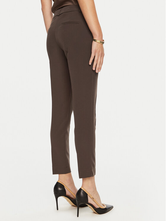 Maryley Maryley Hlače 24IB52Z/M19/43CO Smeđa Regular Fit