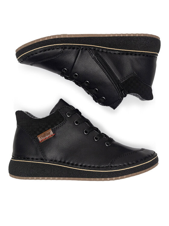 Rieker Rieker Botine 50902-00 Negru