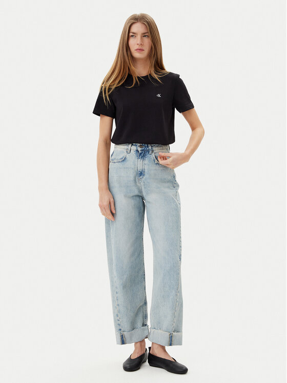 Calvin Klein Jeans Calvin Klein Jeans T-Shirt LV047B224G Černá Regular Fit