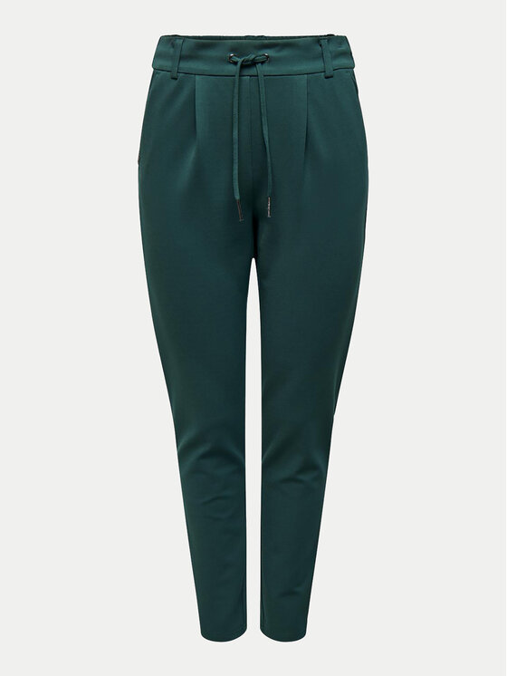 ONLY ONLY Stoffhose Poptrash 15115847 Grün Regular Fit