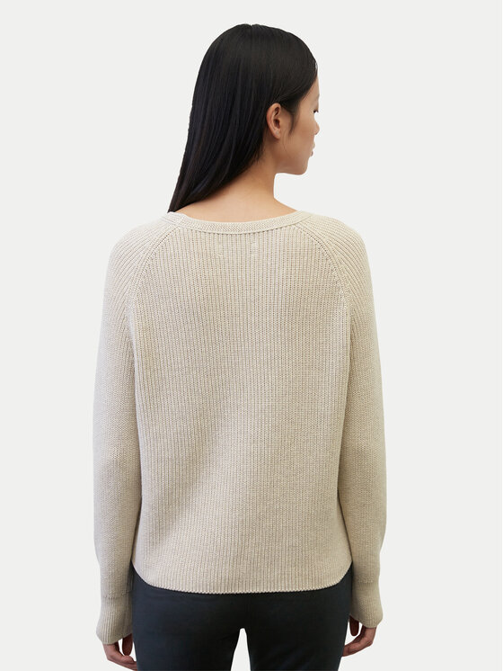 Marc O'Polo Marc O'Polo Sweter B01 6059 60109 Beżowy Loose Fit