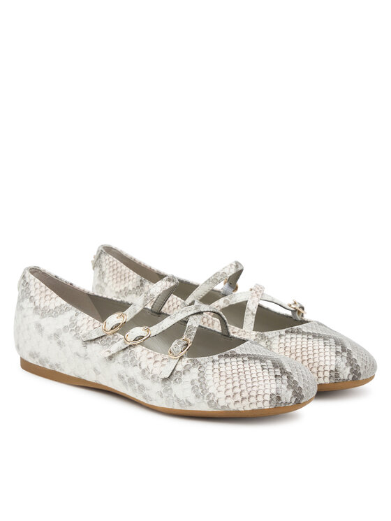 Guess Guess Балеринки FLTKAL PEL02 Сив