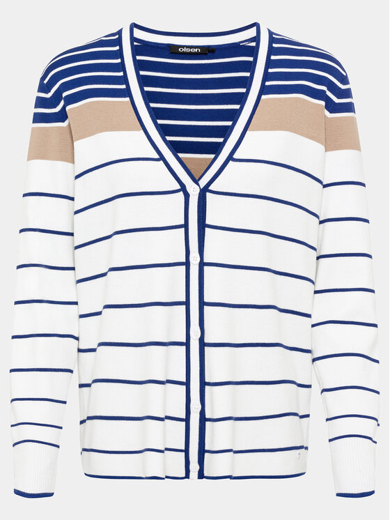 Olsen Olsen Kardiganas 11004286 Spalvota Regular Fit