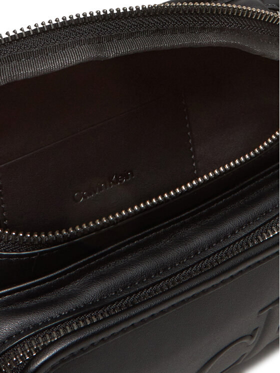 Calvin Klein Calvin Klein Marsupio Sculpted Impression Waistbag 38 LV04G3160G Nero