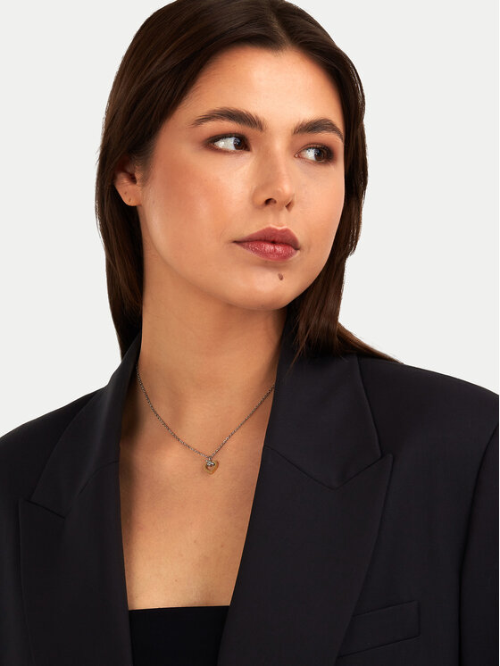 Trussardi Trussardi Naszyjnik TJAXC45 Srebrny