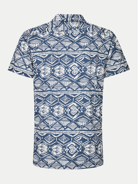 INDICODE INDICODE Krekls Mowgli 20-412 Tumši zils Regular Fit
