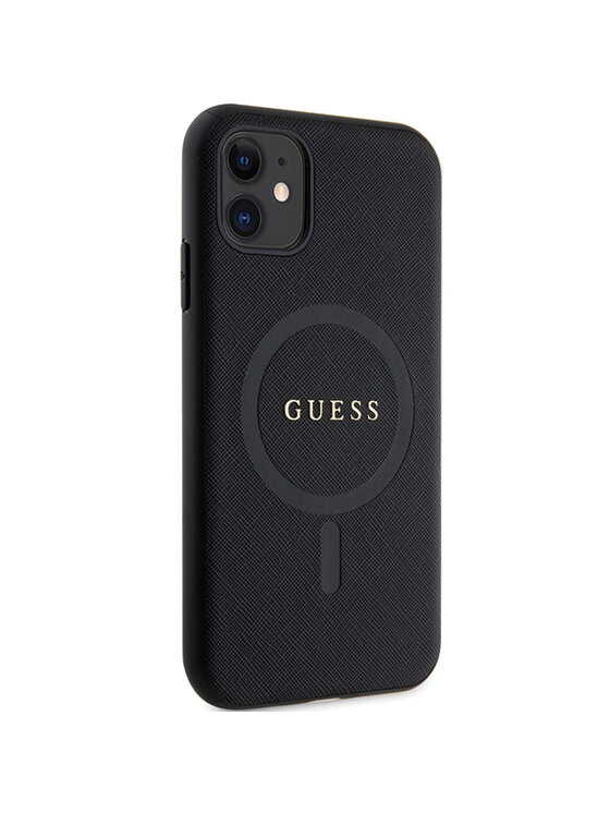 Guess Guess Etui na telefon iPhone 11 Czarny