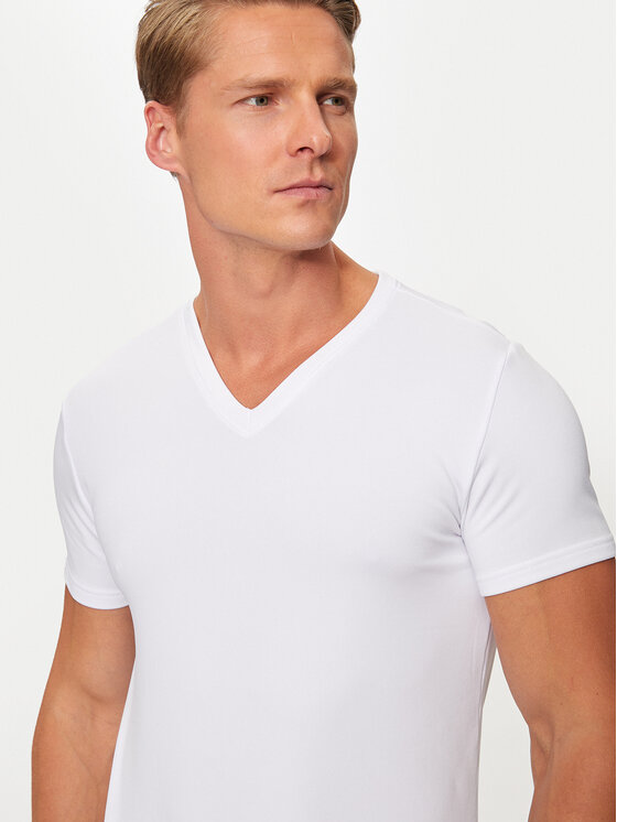 Ysabel Mora Ysabel Mora Tričko 70100 Biela Slim Fit