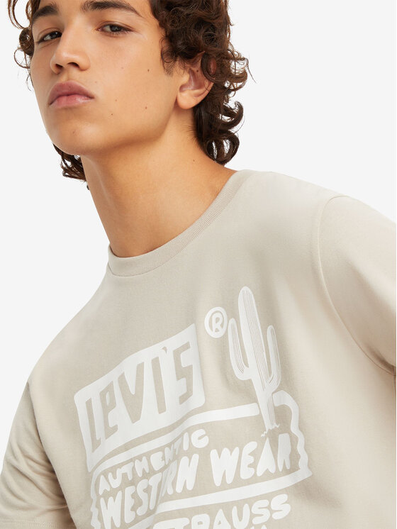 Levi's® Levi's® T-Shirt Graphic 22491-1490 Beżowy Standard Fit