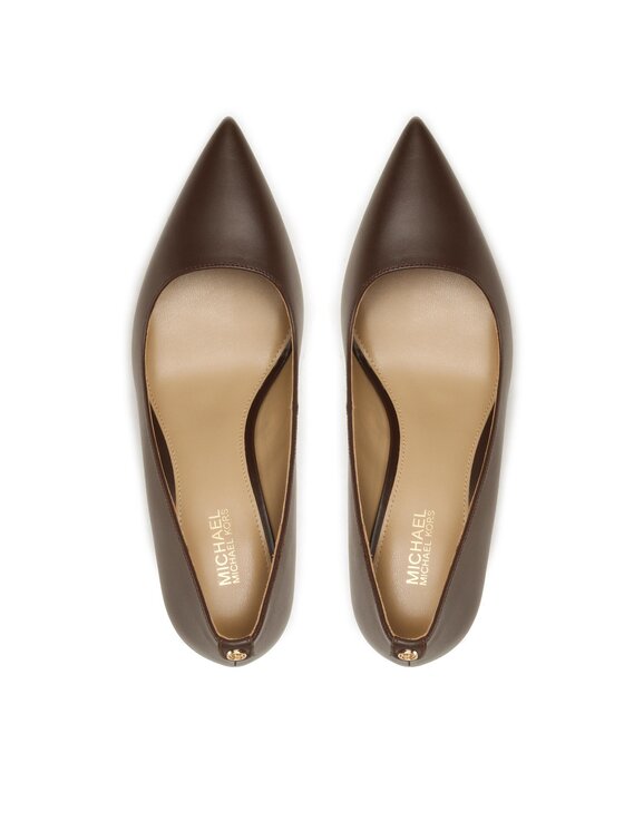 MICHAEL Michael Kors MICHAEL Michael Kors Čevlji z visoko peto Alina Flex Pump 40F2HNMP2L Rjava