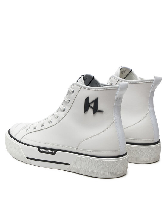 KARL LAGERFELD KARL LAGERFELD Trampki KL50450 Biały