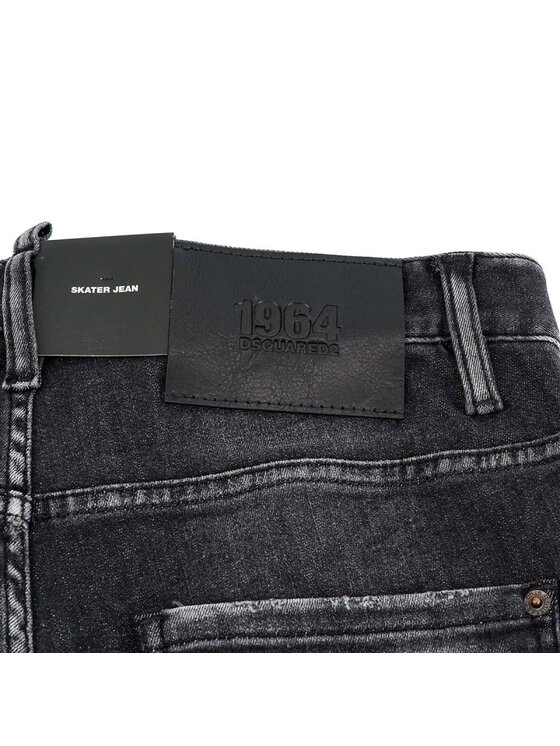 Dsquared2 Dsquared2 Jeansy S71LB1269 S30503 Černá Slim Fit