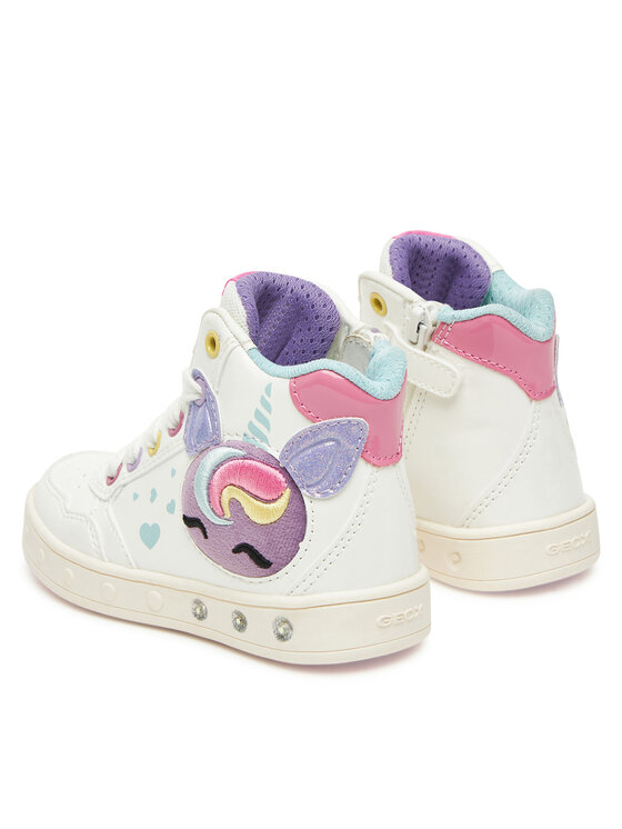 Geox Geox Sneakers J Skylin J568WD 0NFKN C0653 M Bianco