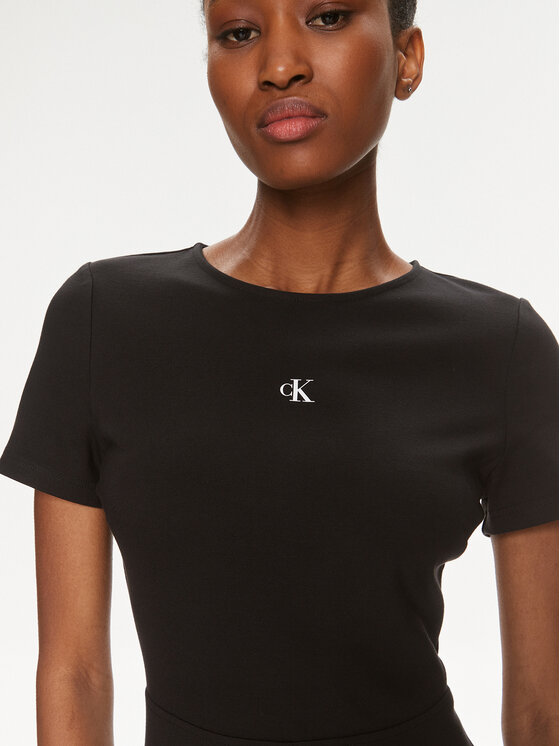 Calvin Klein Jeans Calvin Klein Jeans Overal Archival J20J223172 Černá Slim Fit