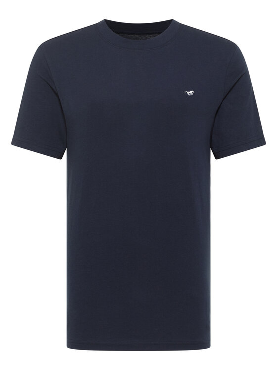 Mustang Mustang T-Shirt Style Alex Granatowy Regular Fit