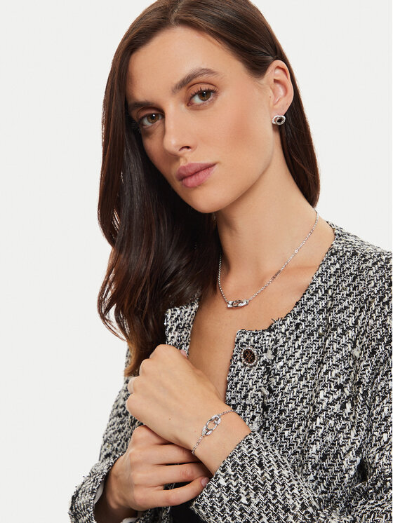 Guess Guess Bransoletka JUBB04 510JW Srebrny