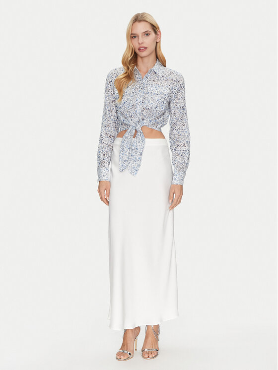 Guess Guess Πουκάμισο W5GH03 WH4K2 Έγχρωμο Regular Fit