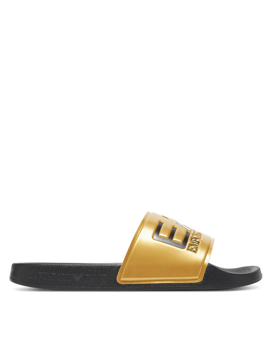 EA7 Emporio Armani Ciabatte 7X000108 AF15118 MZ097 Oro, taglia : 38