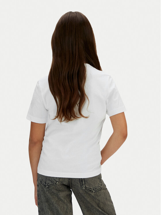 Calvin Klein Jeans Calvin Klein Jeans Tričko IG0IG03060 Biela Regular Fit