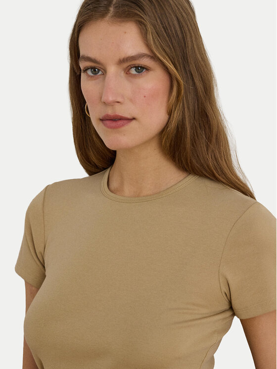 LAUREN RALPH LAUREN LAUREN RALPH LAUREN Majica Alli 200807563053 Bež Regular Fit