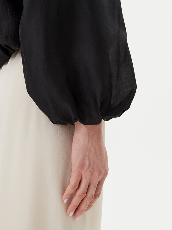 Eleh Eleh Särkpluus ESS250056 Must Regular Fit
