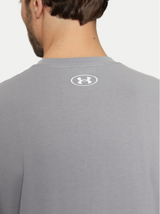 Under Armour Under Armour T-Shirt Ua Sportstyle Logo Update Ss 1382911 Szary Loose Fit