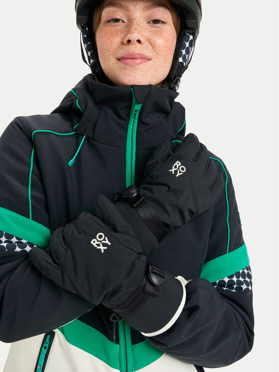 Roxy Roxy Лижні рукавиці Jetty Solid ERJHN03267 Сірий