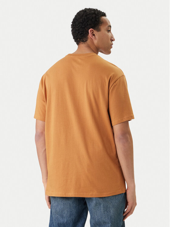 Quiksilver Quiksilver T-shirt Salt Water EQYZT08204 Smeđa Regular Fit