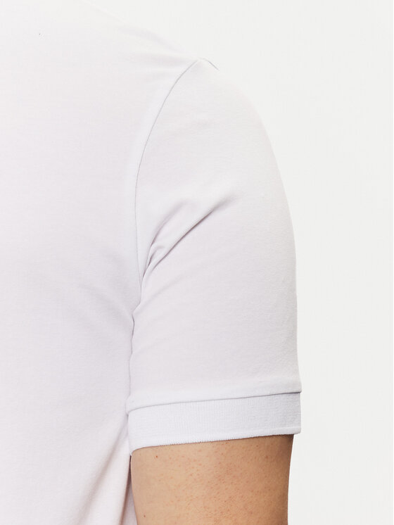 KARL LAGERFELD KARL LAGERFELD Pólóing 745088 551235 Fehér Regular Fit