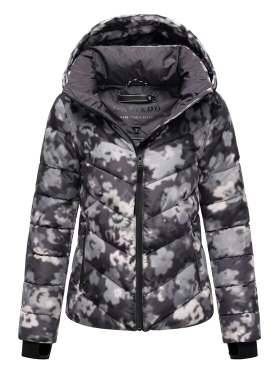 Marikoo Marikoo Kurtka zimowa Samuiaa XVI Szary Regular Fit