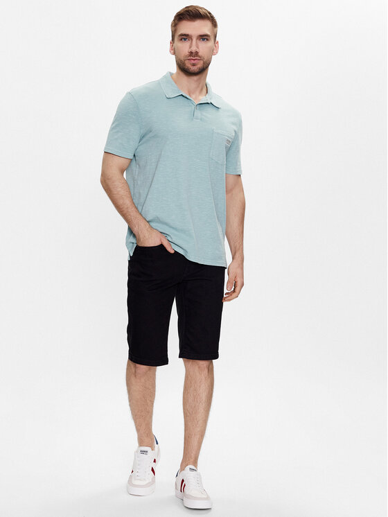 INDICODE INDICODE Szorty jeansowe Kaden 70-100 Czarny Regular Fit