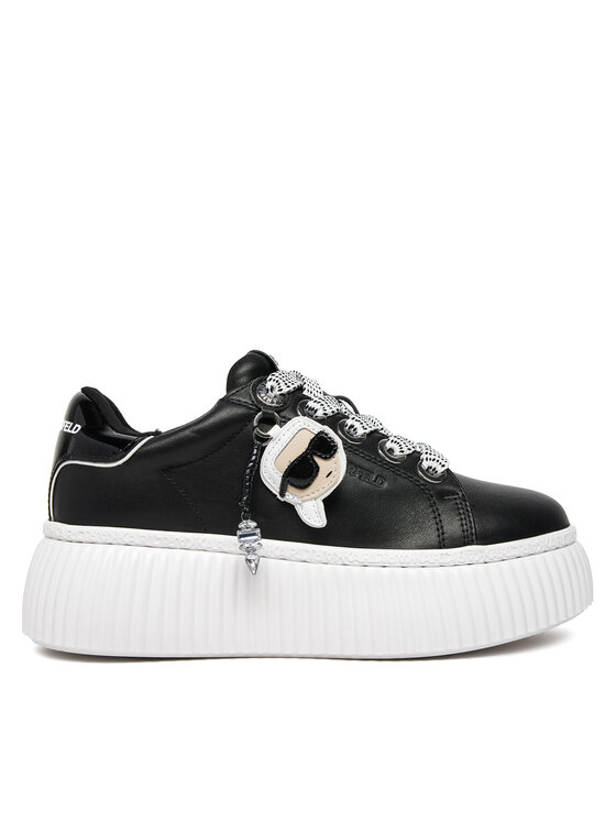 KARL LAGERFELD KARL LAGERFELD Sneakersy Krepper Lo KL42376T Čierna