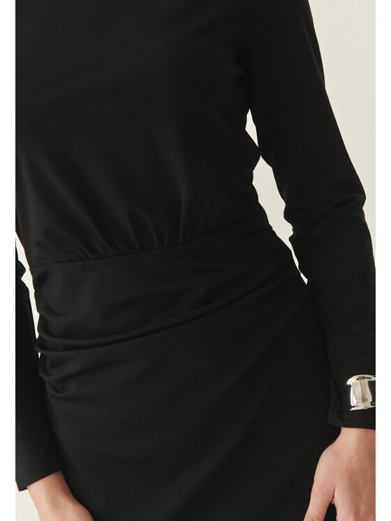 TATUUM Tatuum Úpletové šaty KOMA Čierna Slim Fit