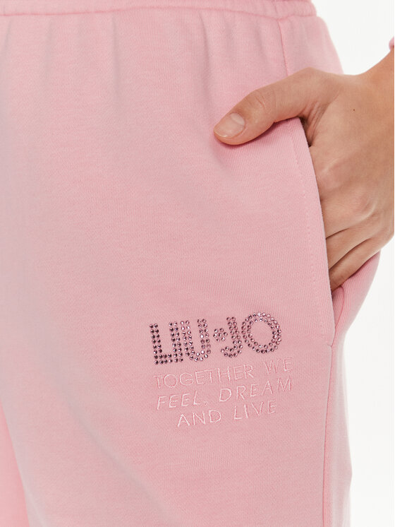 Liu Jo Liu Jo Spordišortsid MA4386 F0873 Roosa Regular Fit