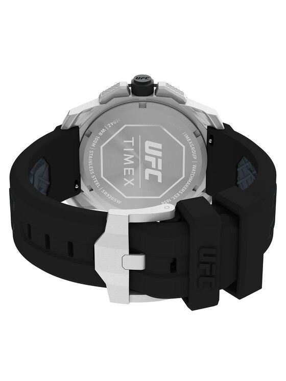 Timex Timex Pulkstenis Icon Chronograph TW2V58600 Melns